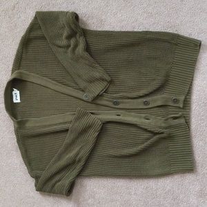 100% Cotton Fisherman Cardigan Sweater